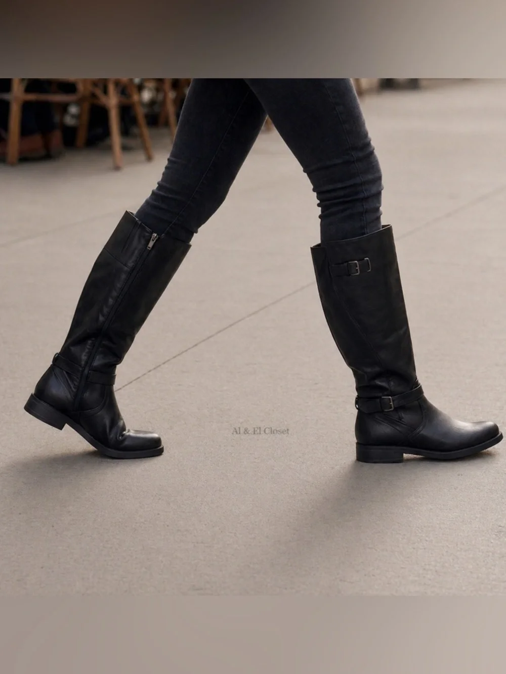 Baretraps Cassidy Black Knee High Boots | Vegan | Size 10 l New With Box